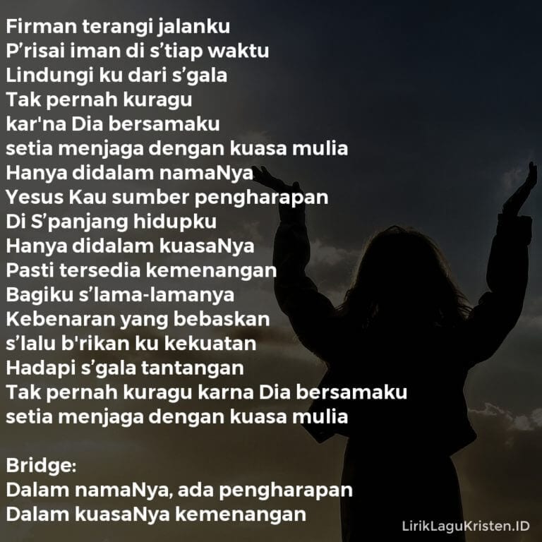 Lirik Lagu Yesus Kau Kebenaran