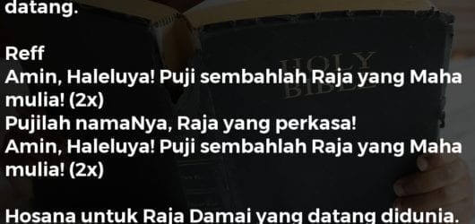 Hosana Untuk Raja Damai