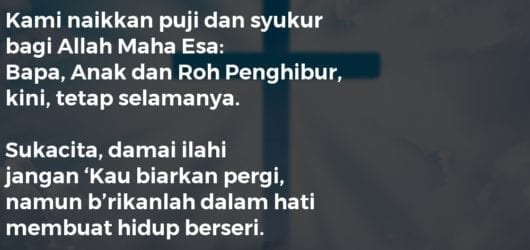 Kami Naikkan Puji Dan Syukur