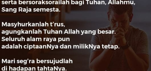 Nyanyikanlah Dengan Syukur