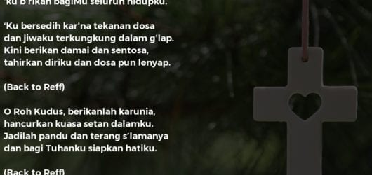 O Tuhanku, ‘Kau Datang Ke Dunia