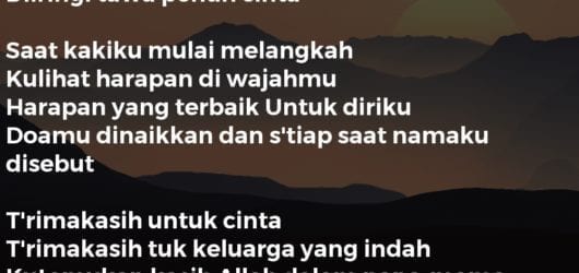 SAAT TANGAN KECILKU MULAI TERBUKA