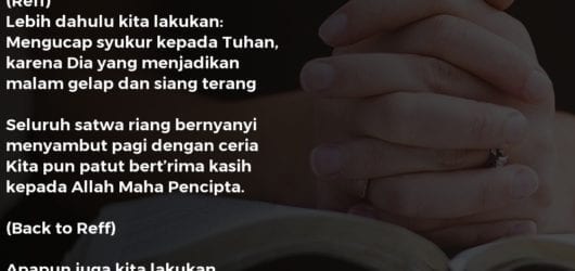 Terbitlah Kini Sang Mentari