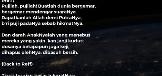 Terpujilah Allah