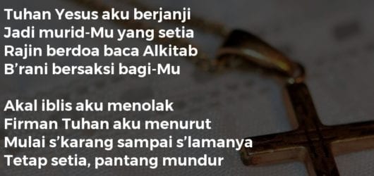 TUHAN YESUS AKU BERJANJI