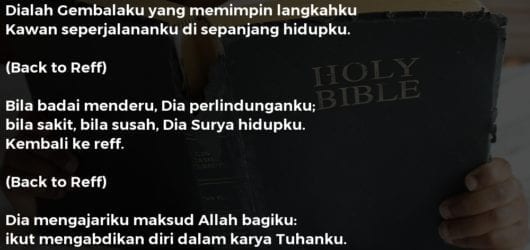 Yesus Tuhanku, Dialah Segalanya