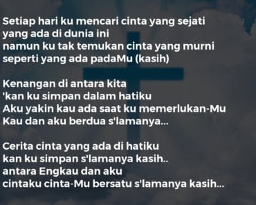 CERITA CINTA