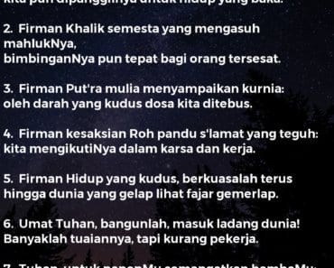 Firman Allah Jayalah