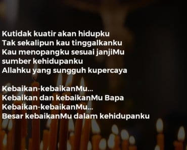 KEBAIKANMU BAPA