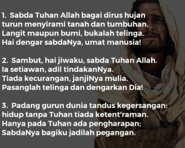 Sabda Tuhan Allah