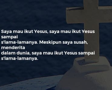 Saya Mau Ikut Yesus