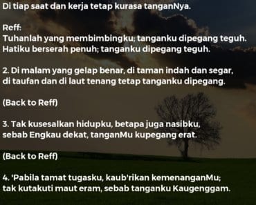 Tenanglah Kini Hatiku