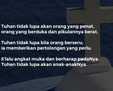 Tuhan Tidak Lupa