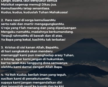 Ya Tuhan, Kami Puji NamaMu Besar