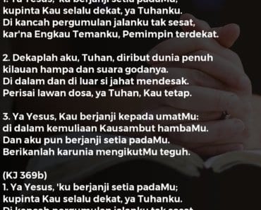 Ya Yesus, Ku Berjanji