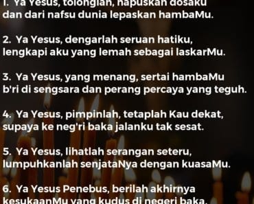 Ya Yesus, Tolonglah