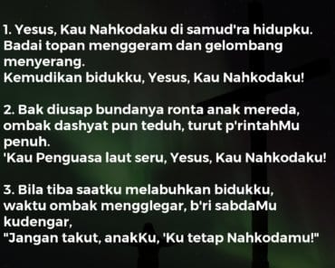 Yesus, Kau Nahkodaku