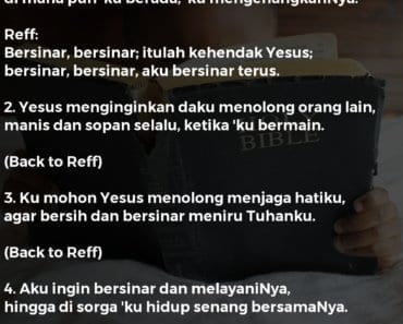 Yesus Menginginkan Daku