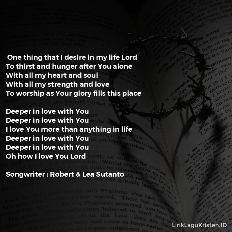 Deeper In Love