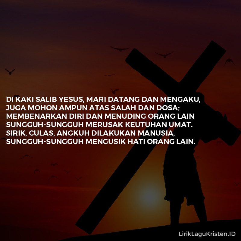 Di Kaki Salib Yesus