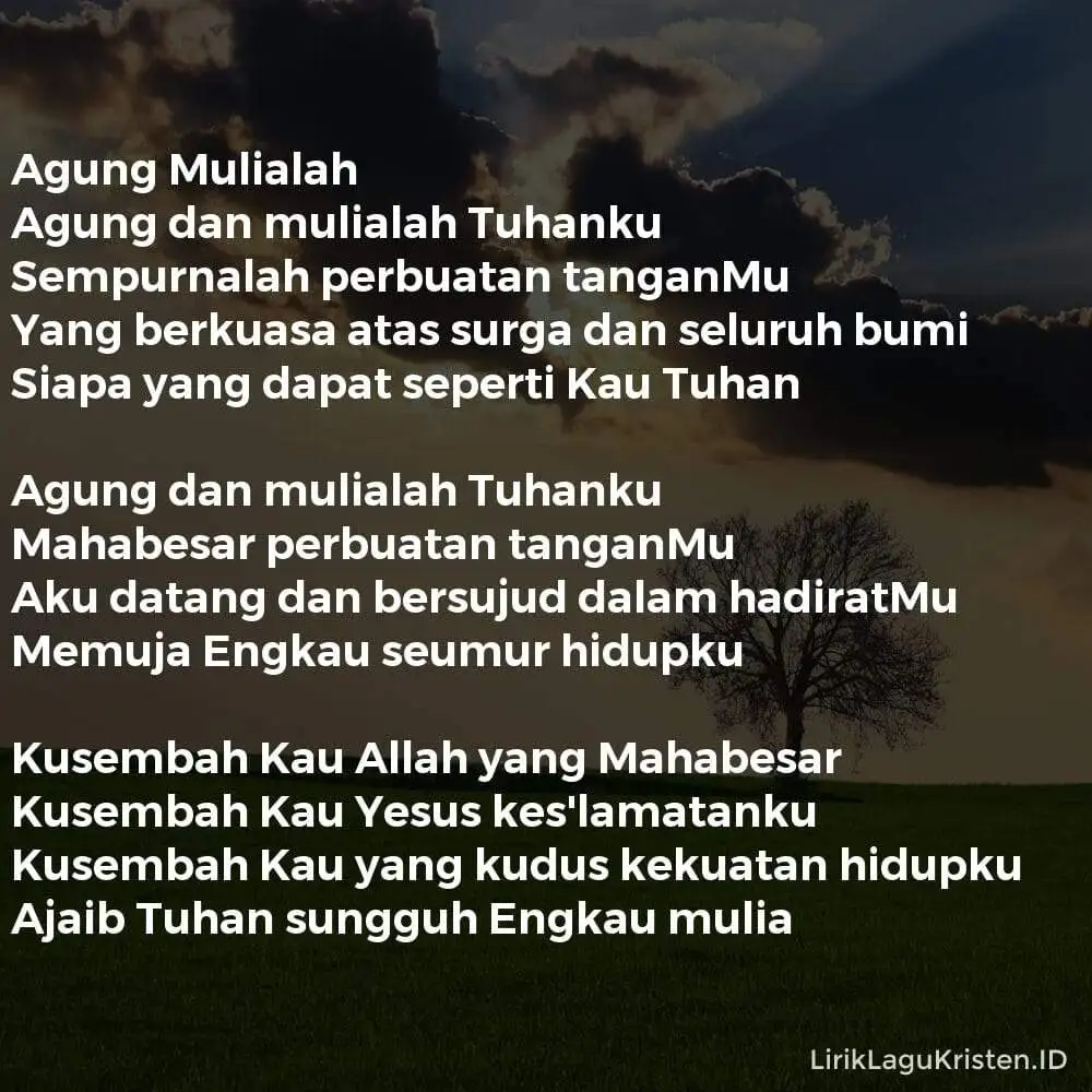 Agung Mulialah