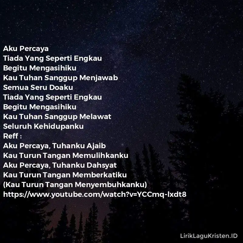 Aku Percaya