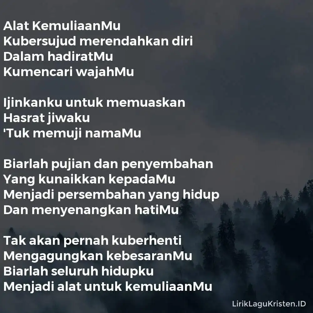 Alat KemuliaanMu