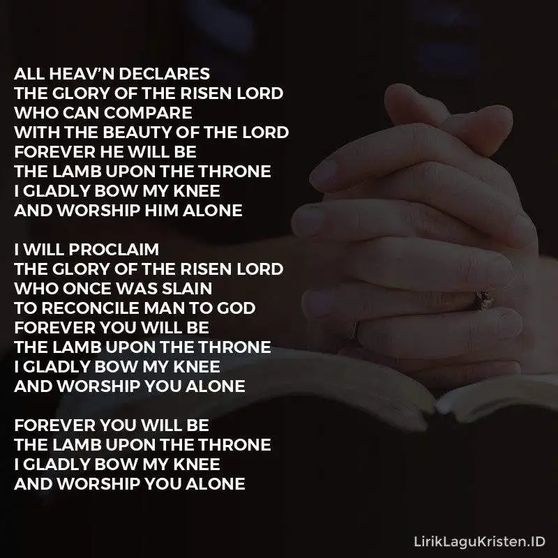 All Heaven Declares