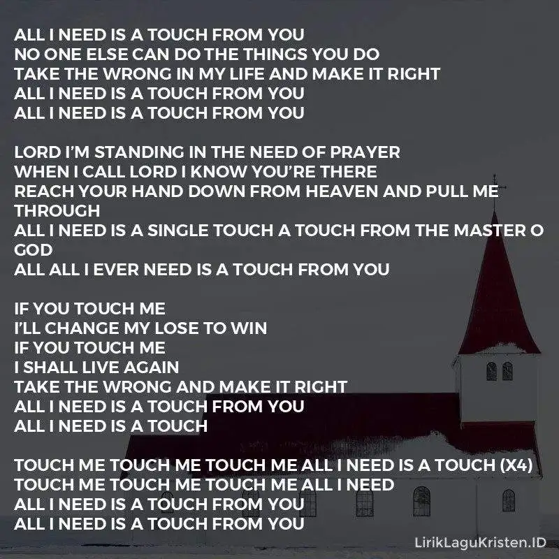 All I Need