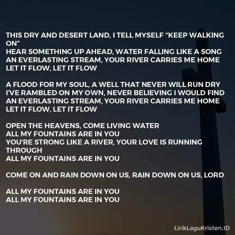 All My Fountains