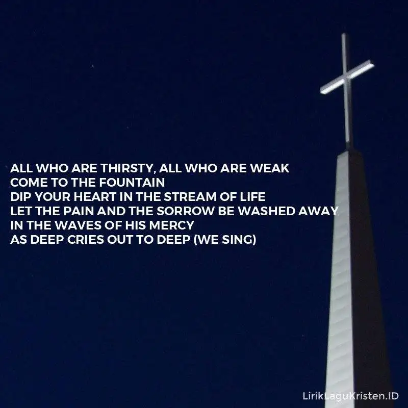 All Who Are Thirsty