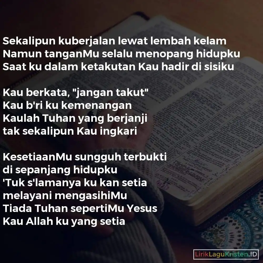 ALLAH YANG SETIA