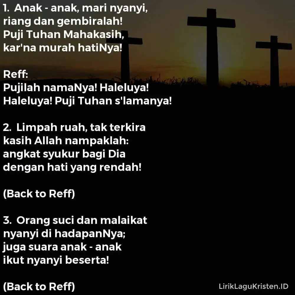 Anak-Anak, Mari Nyanyi