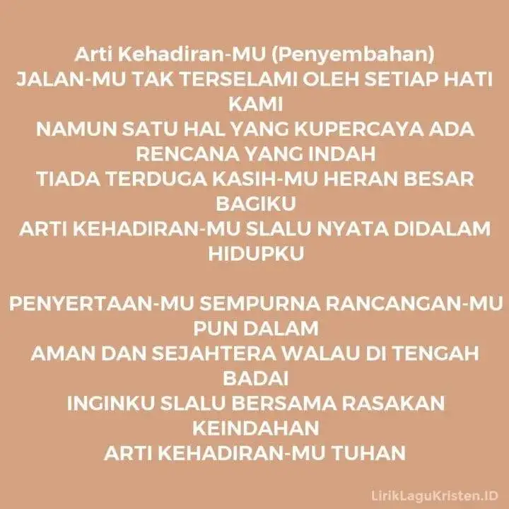Arti Kehadiran-MU