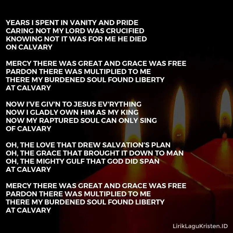 At Calvary