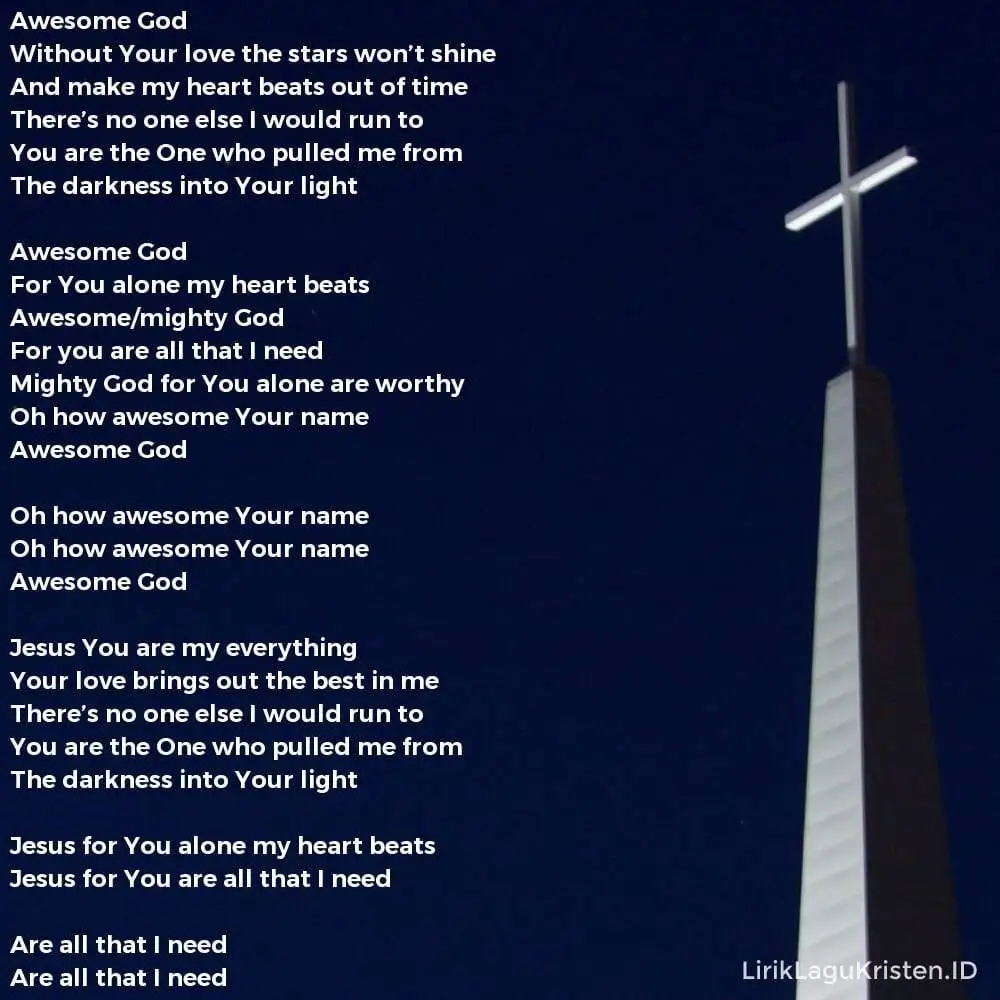 Awesome God