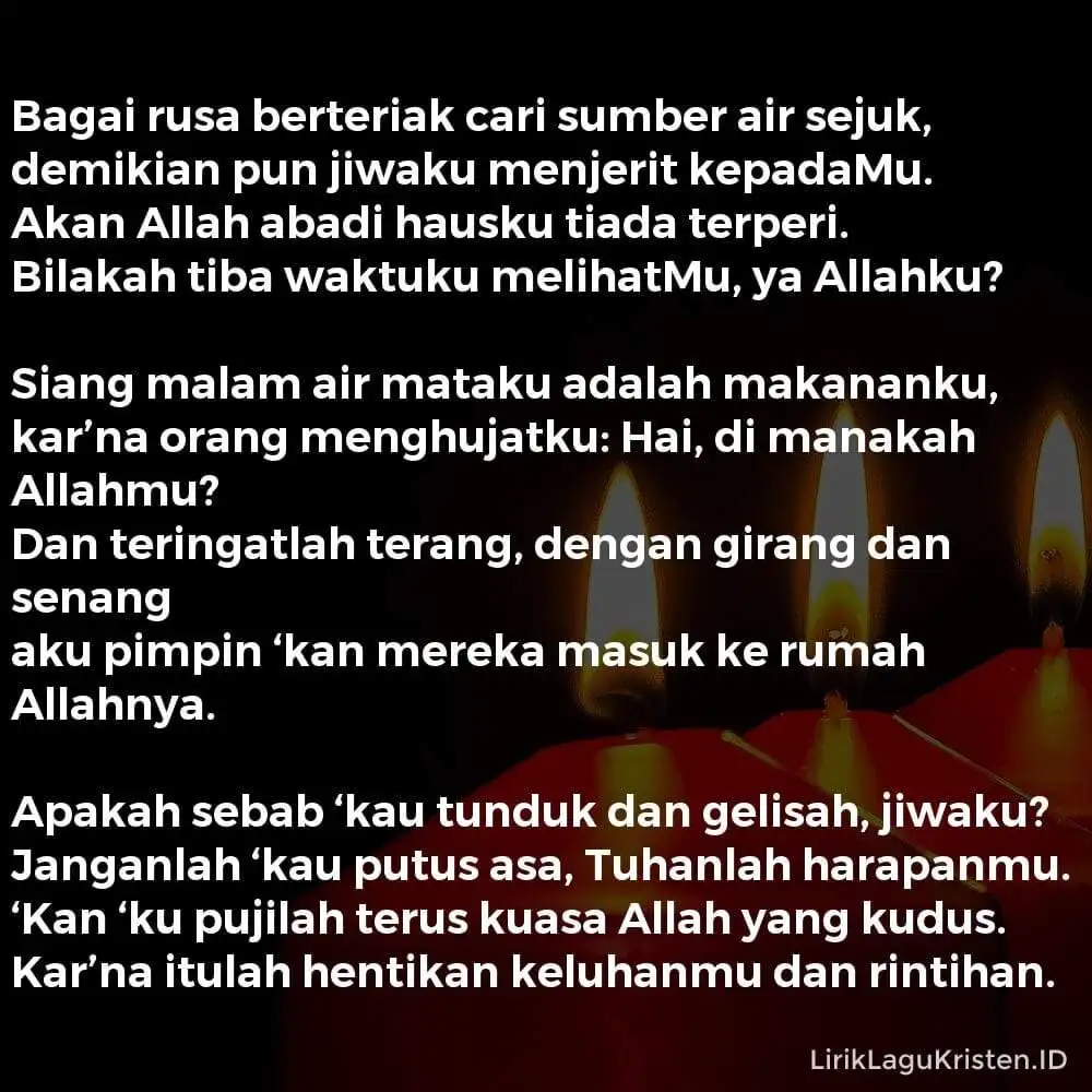 Bagai Rusa Berteriak