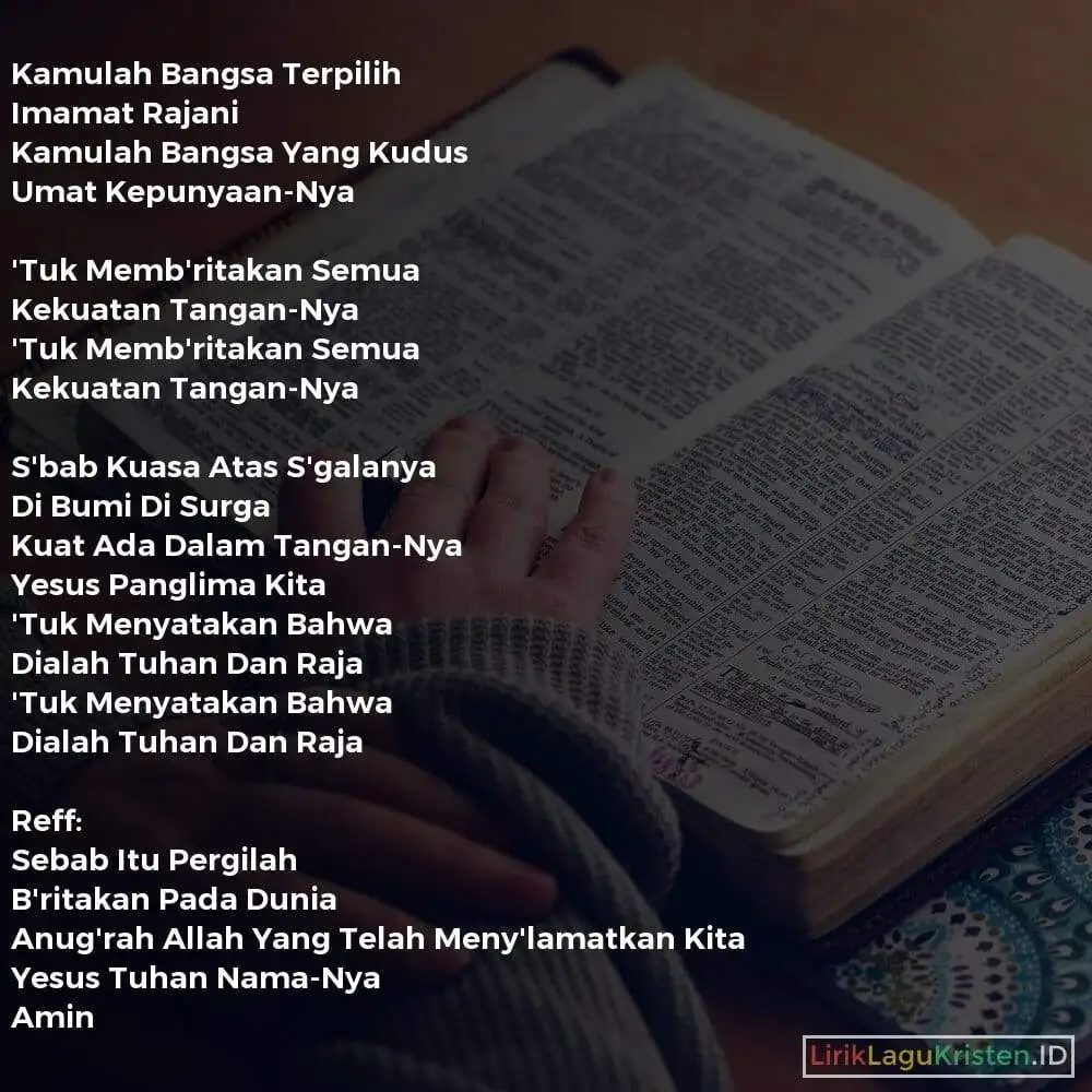 BANGSA TERPILIH