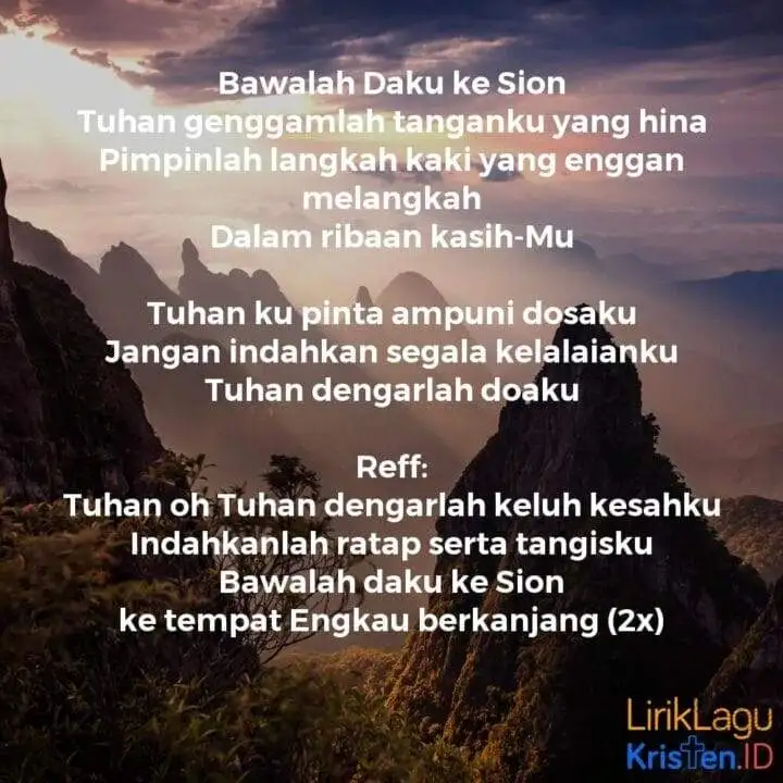 Bawalah Daku ke Sion