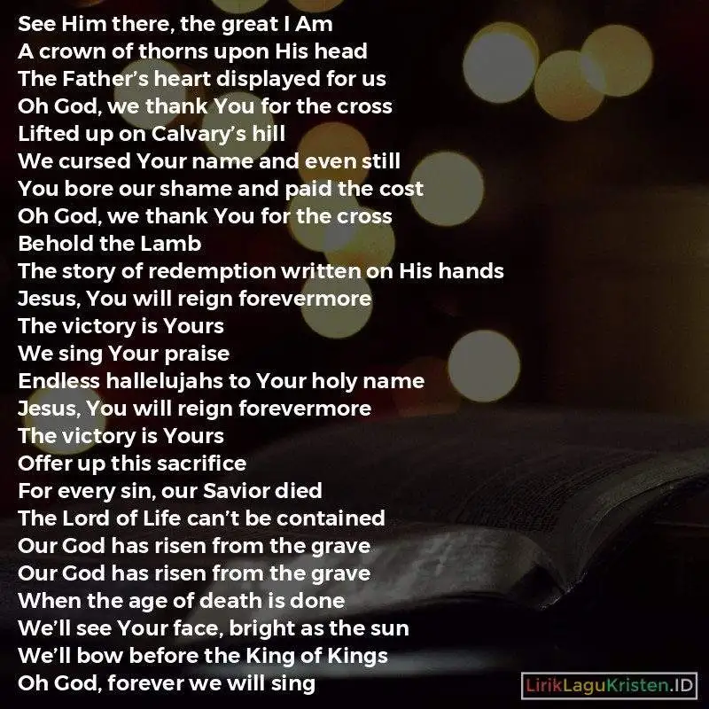 Behold The Lamb