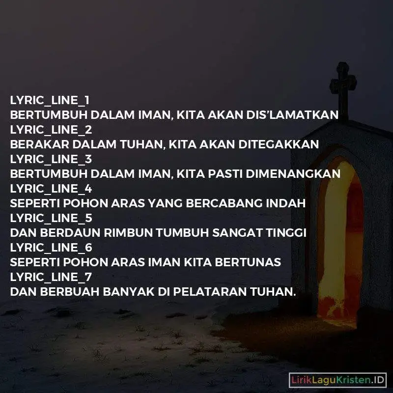 Berakar Dalam Tuhan