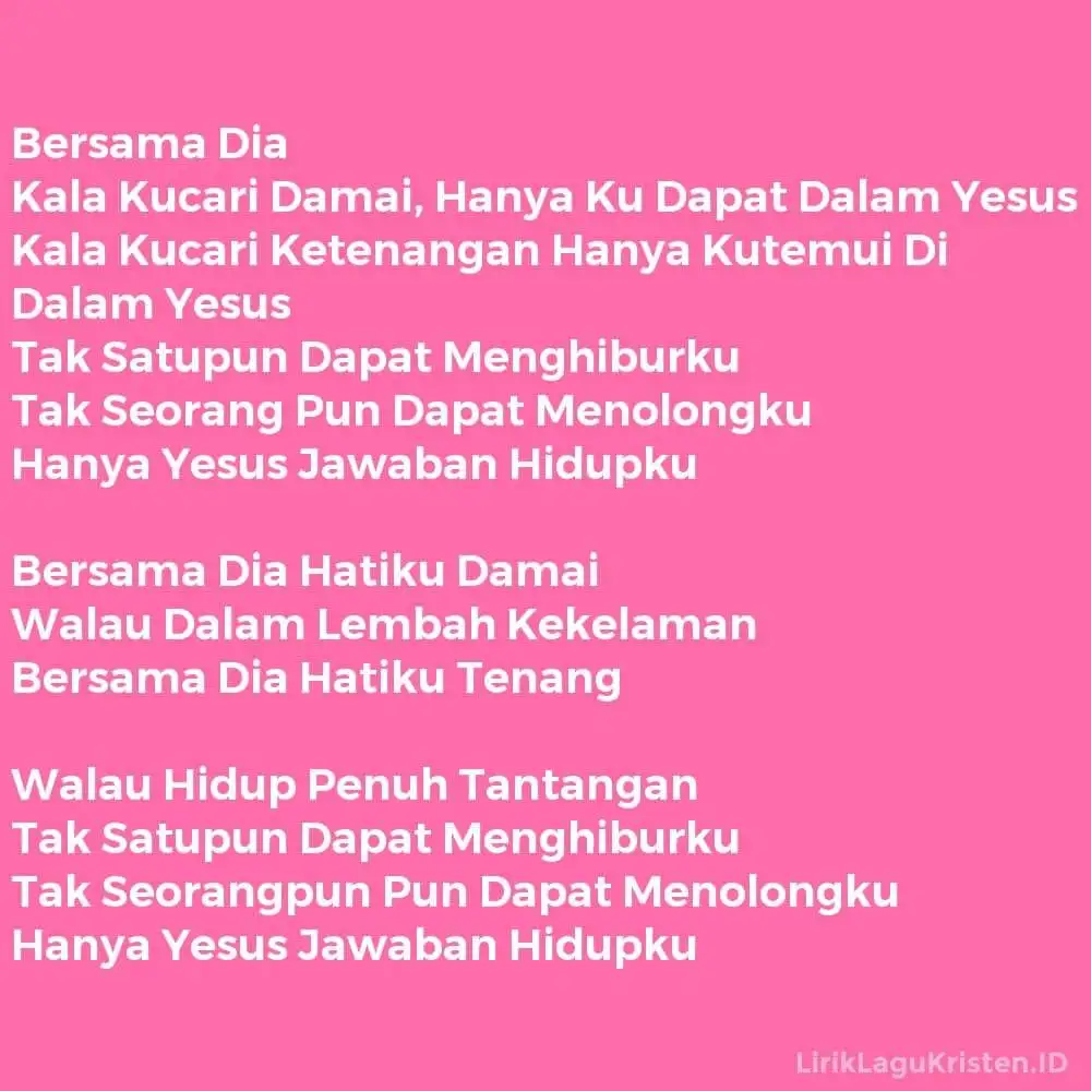 Bersama Dia