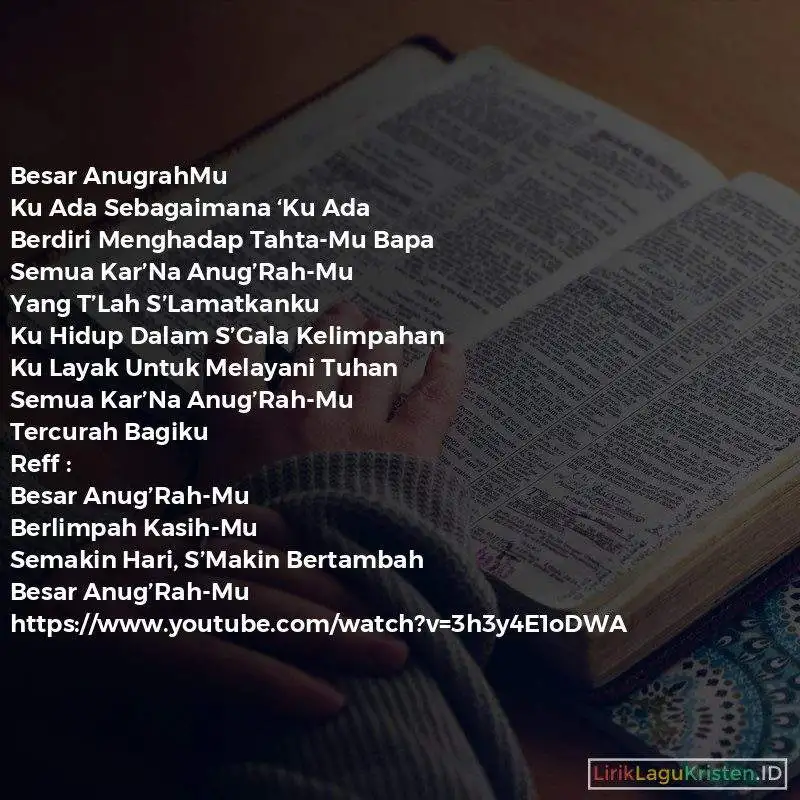 Besar AnugrahMu