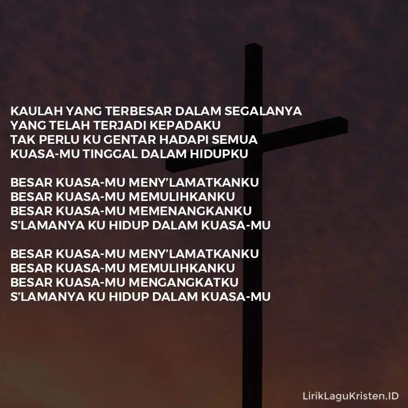 Besar KuasaMu