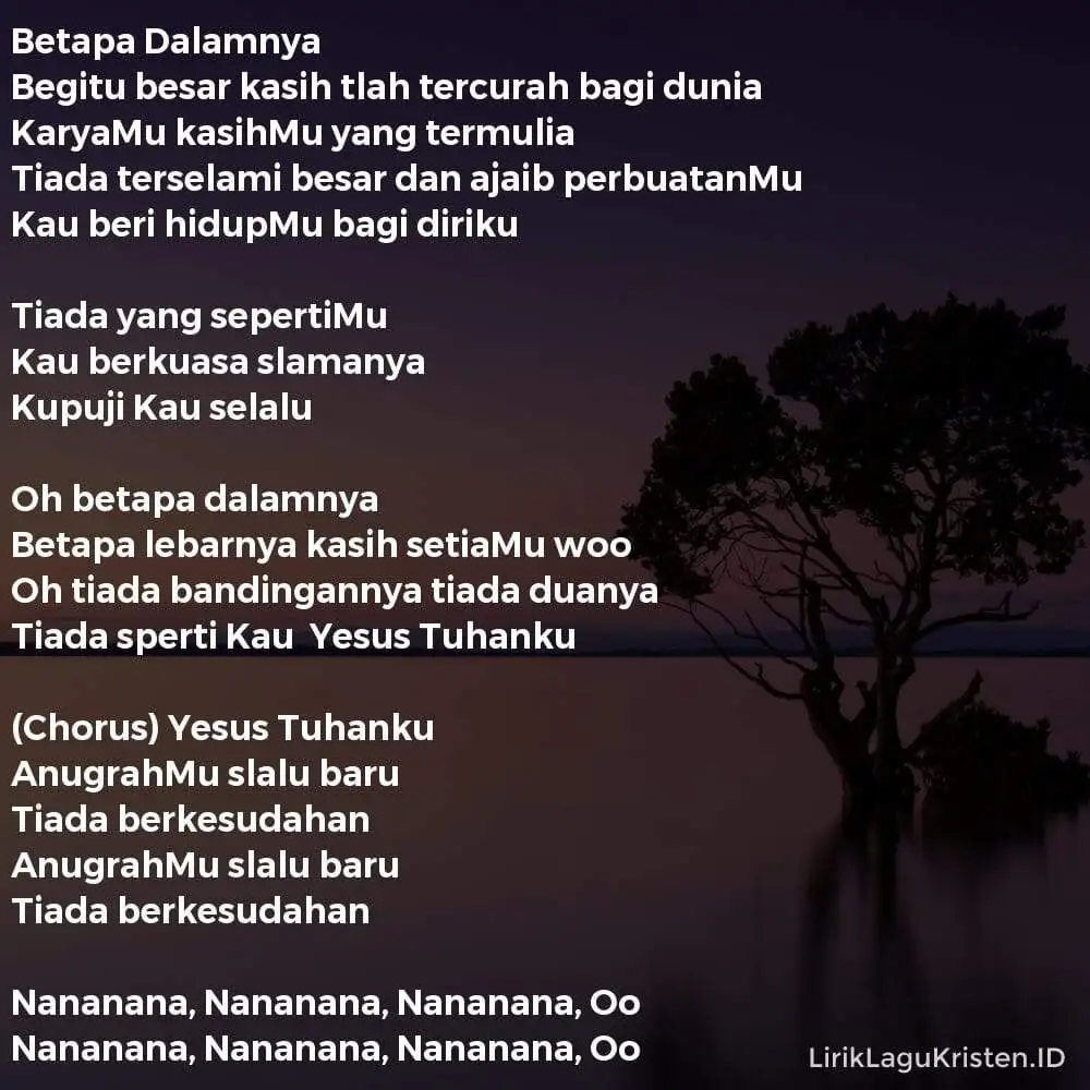 Betapa Dalamnya