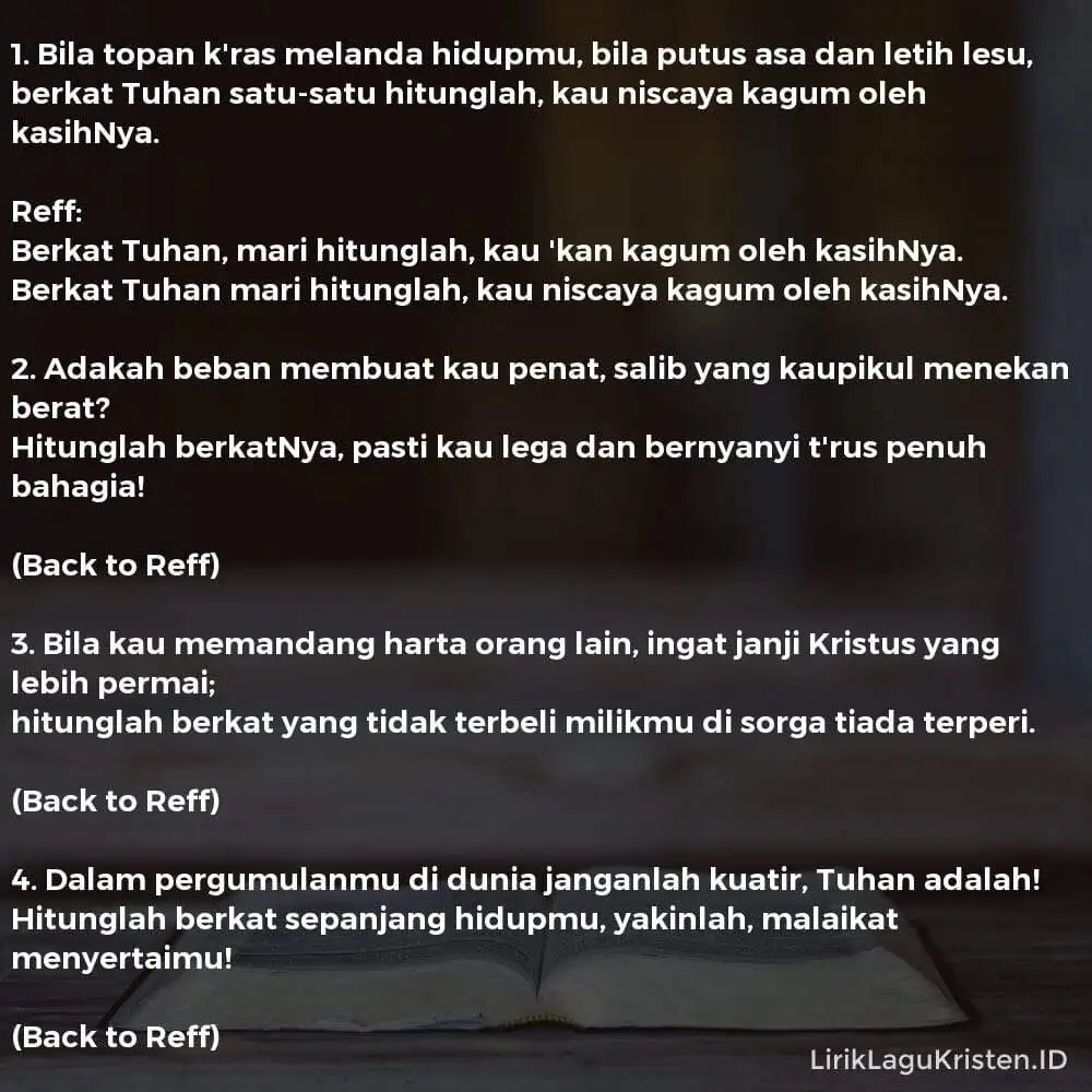 Bila Topan K’ras Melanda Hidupmu