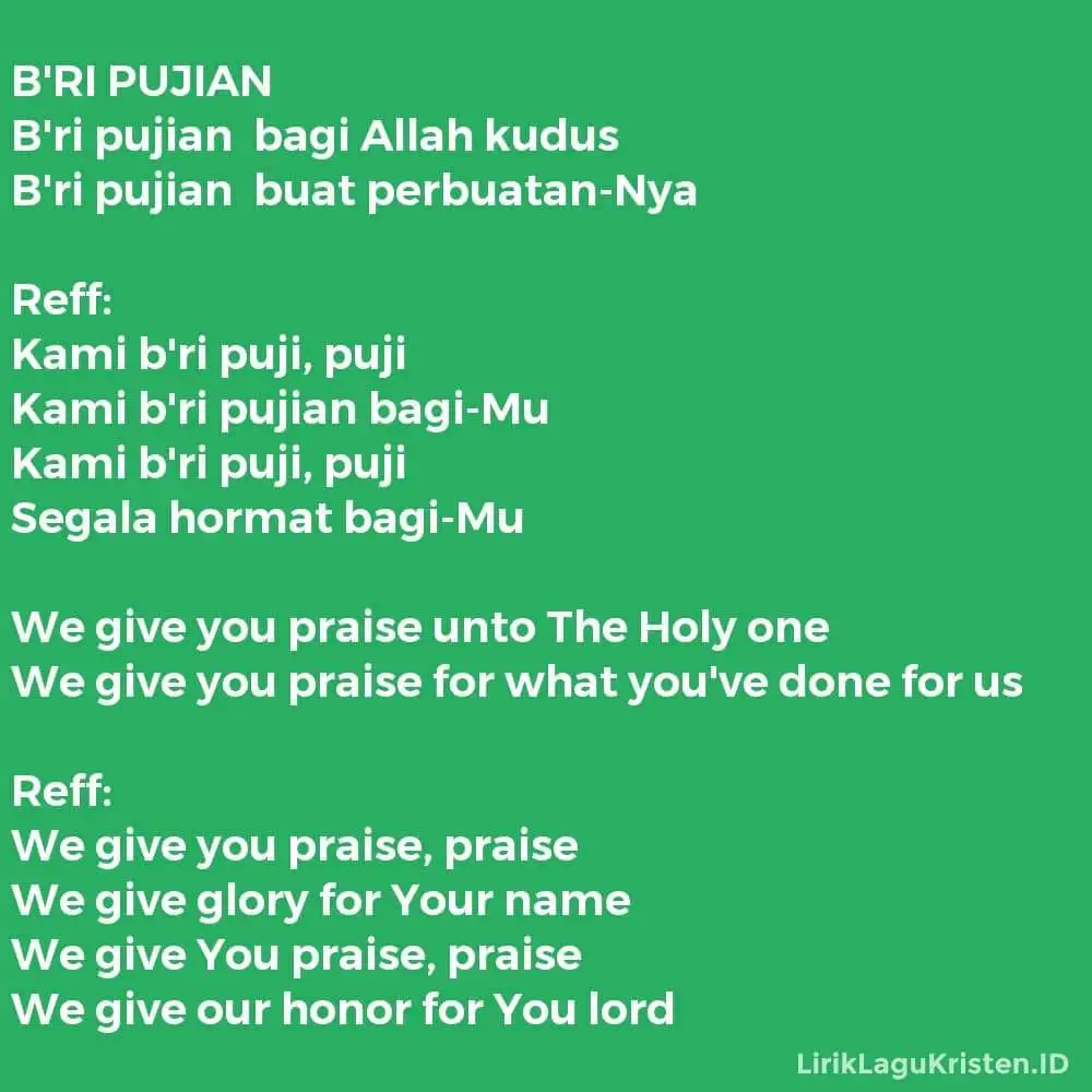 B’RI PUJIAN