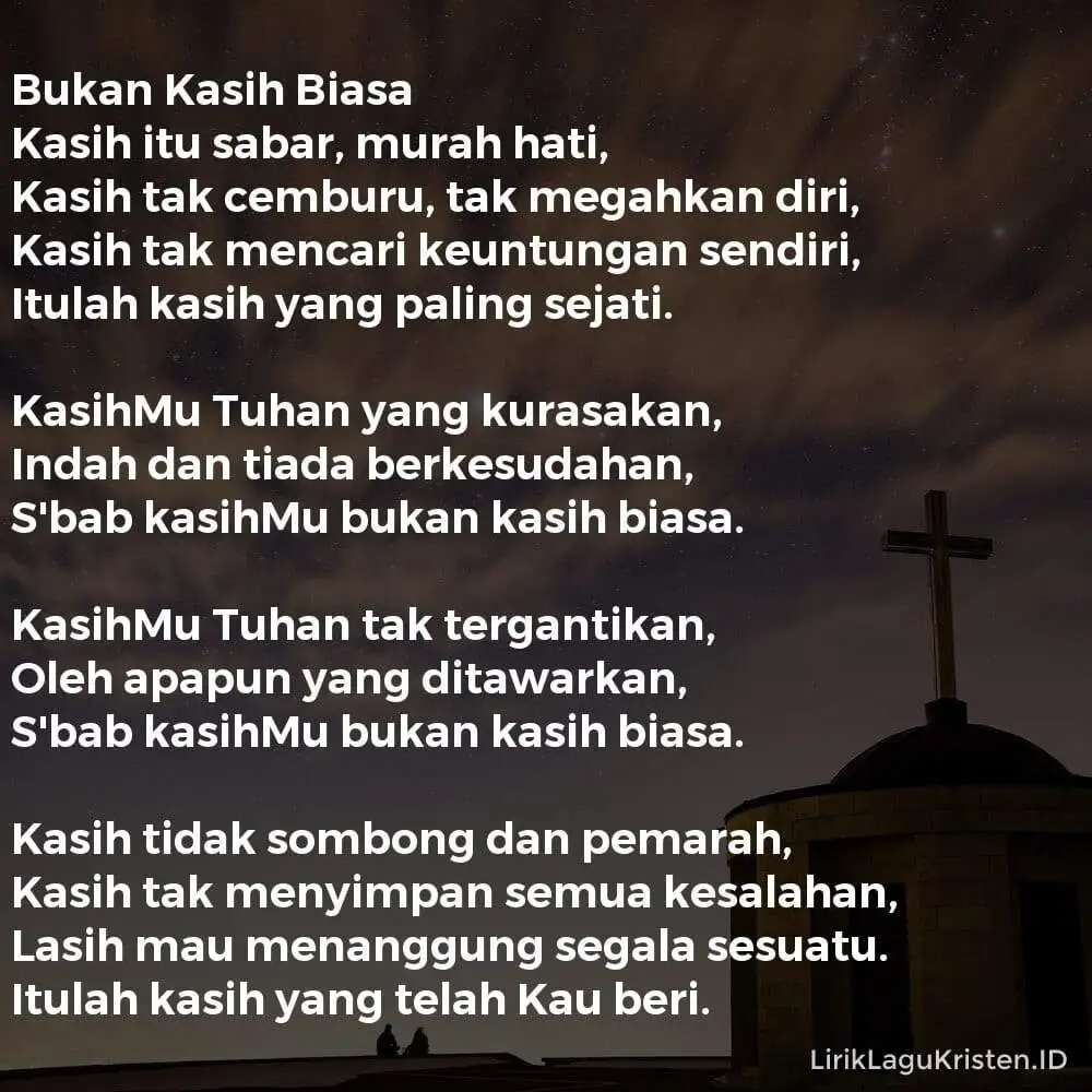 Bukan Kasih Biasa