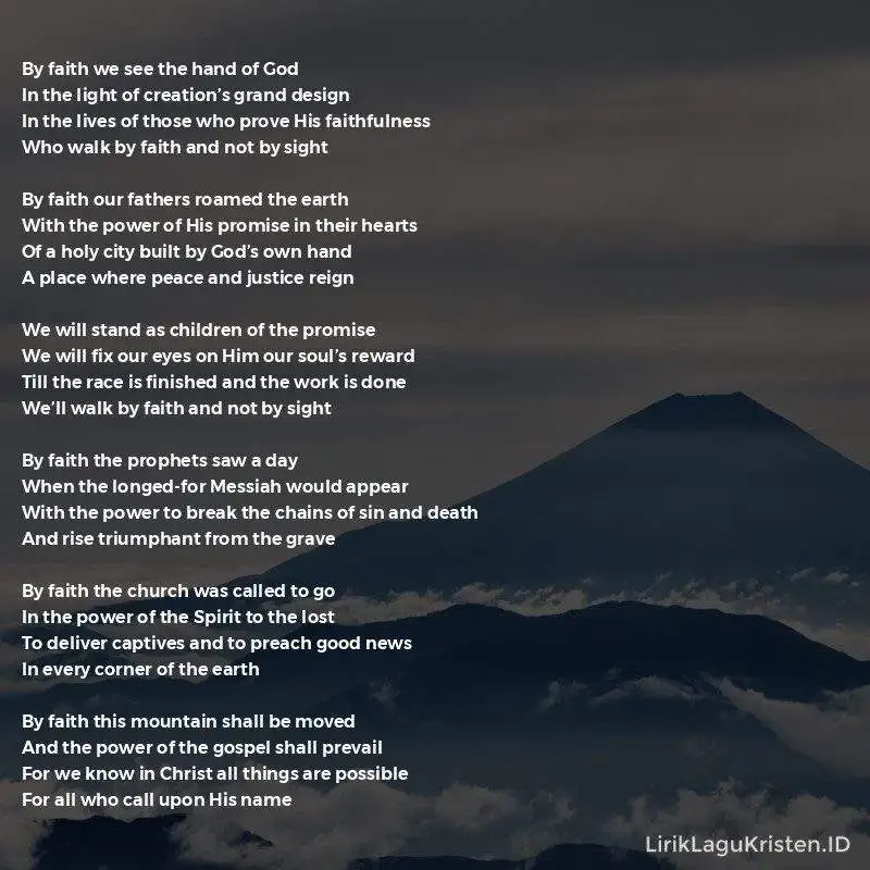 By Faith