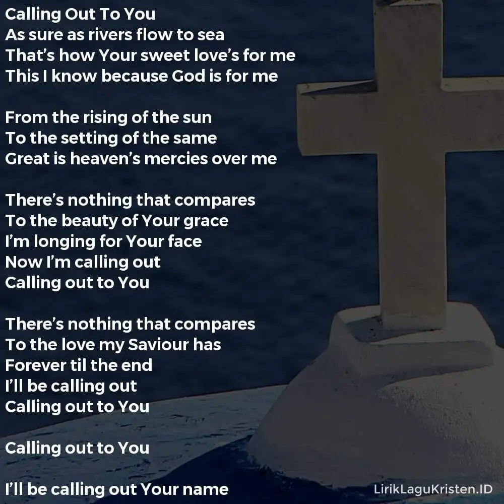 Calling Out To You